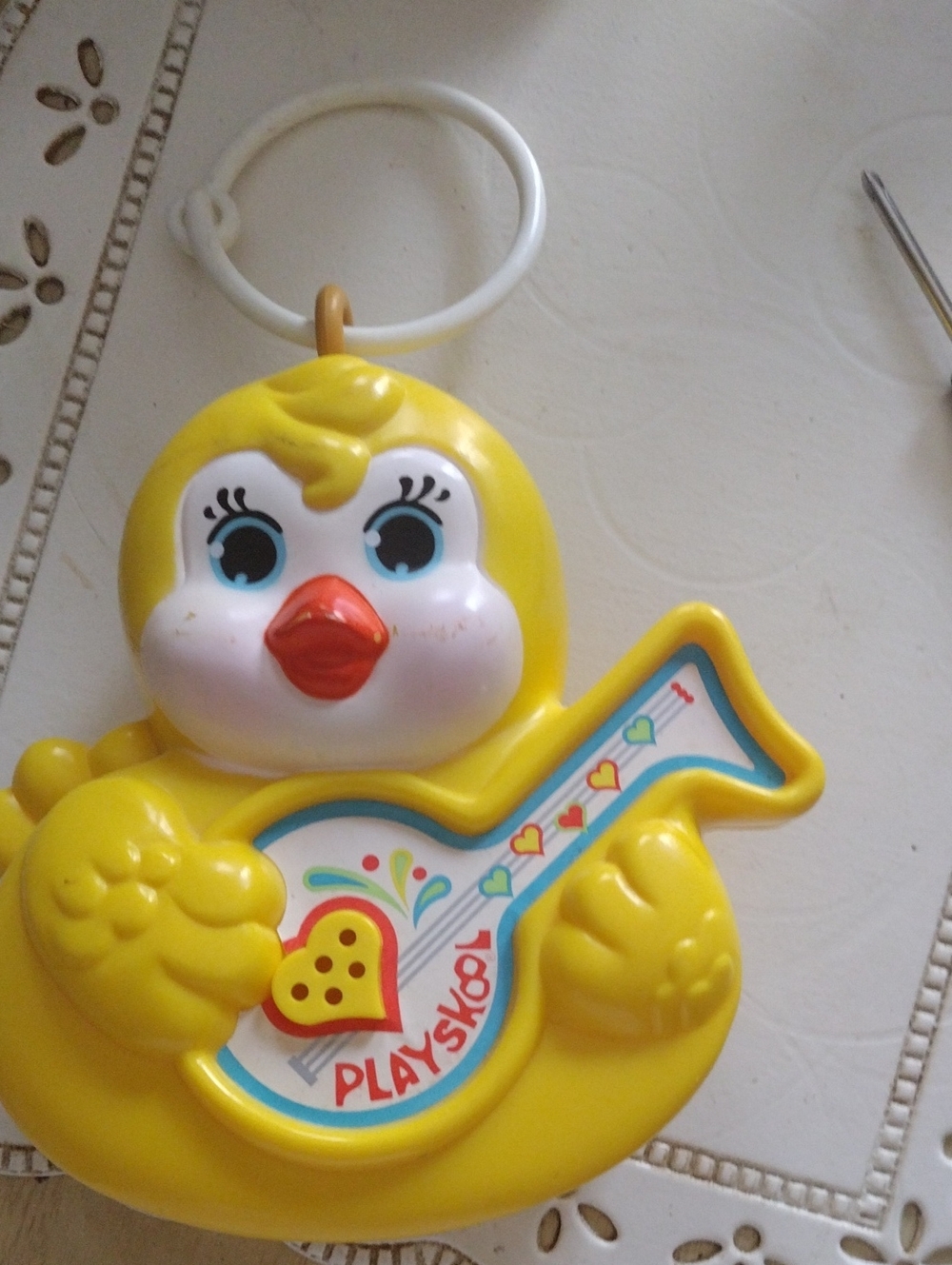 Playschool Musical Vintage Crib Toy. Works.